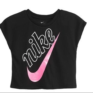 Girls  Allover Print Boxy Top